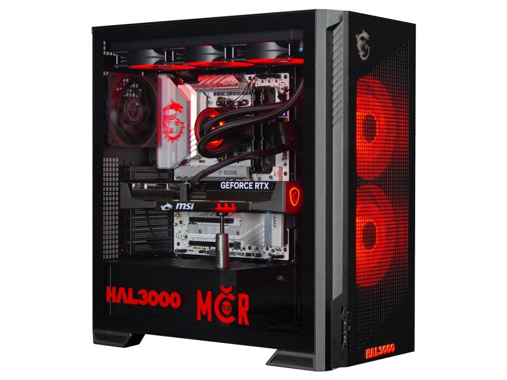 HAL3000 MCR Finale Elite / AMD Ryzen 7 9800X3D/ 64GB DDR5/ RTX 5070 Ti/ 2TB PCIe SSD/ WiFi/ W11 (PCHS2731)