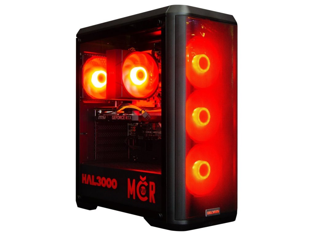 HAL3000 MCR Finale Pro 4060 / AMD Ryzen 5 7500F/ 16GB DDR5/ RTX 4060/ 1TB PCIe SSD/ WiFi/ W11 (PCHS2630)