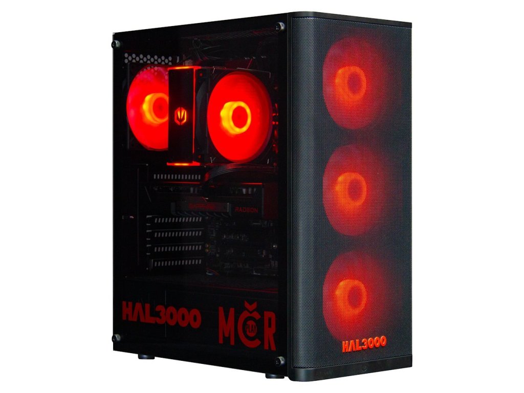 HAL3000 MCR Finale Pro / Intel i5-14400F/ 32GB/ RX 9060 XT 16G/ 1TB PCIe SSD/ WiFi/ W11 (PCHS2734)
