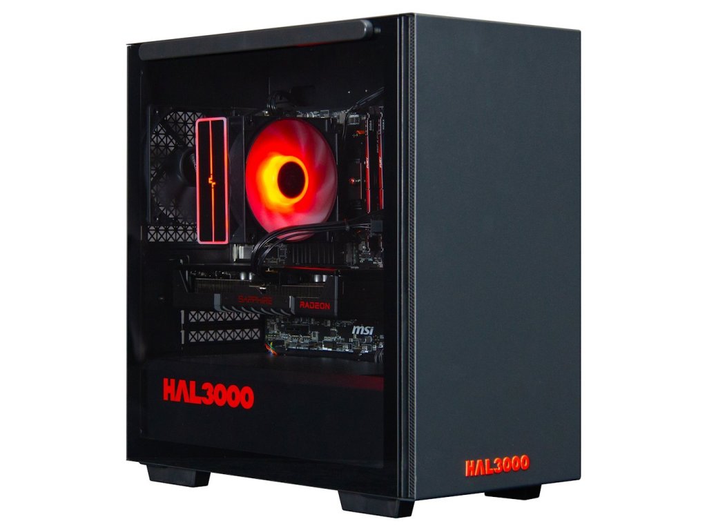 HAL3000 Online Gamer / AMD Ryzen 5 5600/ 32GB/ RX 9060 XT/ 1TB PCIe SSD/ WiFi/ W11 (PCHS2760)