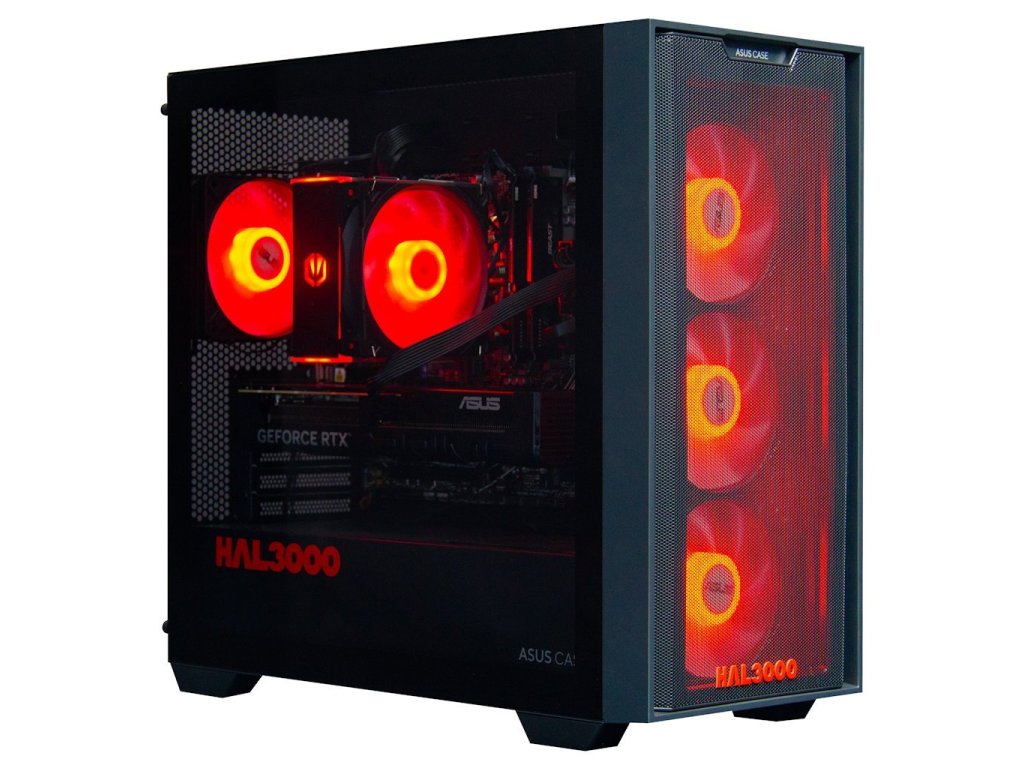 HAL3000 Online Gamer / AMD Ryzen 5 7600/ 32GB DDR5/ RTX 5060 Ti 16G/ 1TB PCIe SSD/ WiFi/ W11 (PCHS2759)