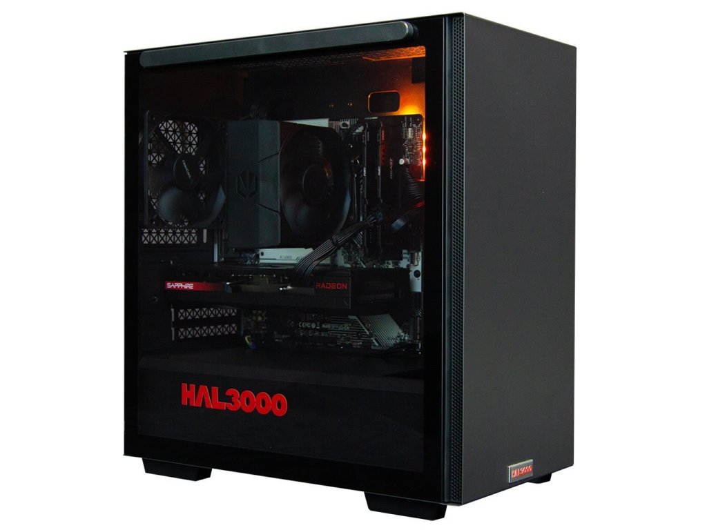 HAL3000 Online Gamer / AMD Ryzen 5 7600/ 32GB DDR5/ RX 7600/ 1TB PCIe SSD/ WiFi/ W11 (PCHS2652)