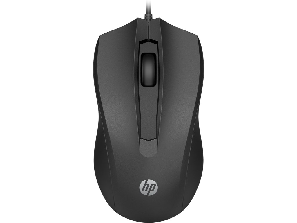 HP 105 Black Wired Mouse (822M9UT#ABB)