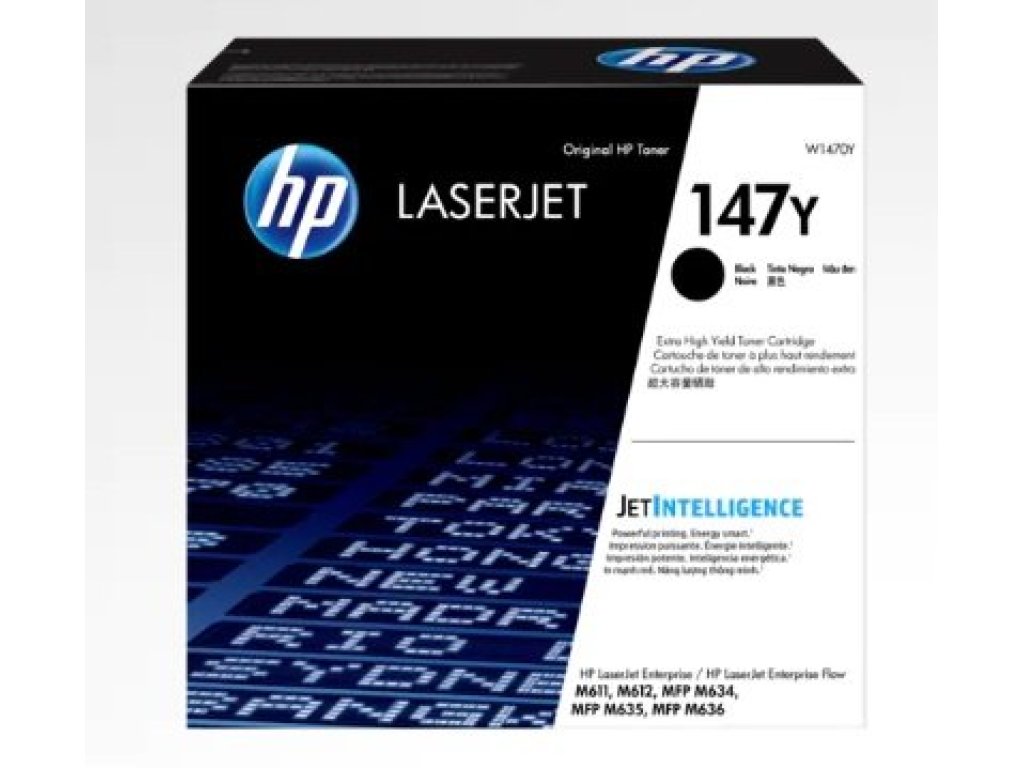 HP 147Y Black LaserJet Toner Cartridge (W1470Y)