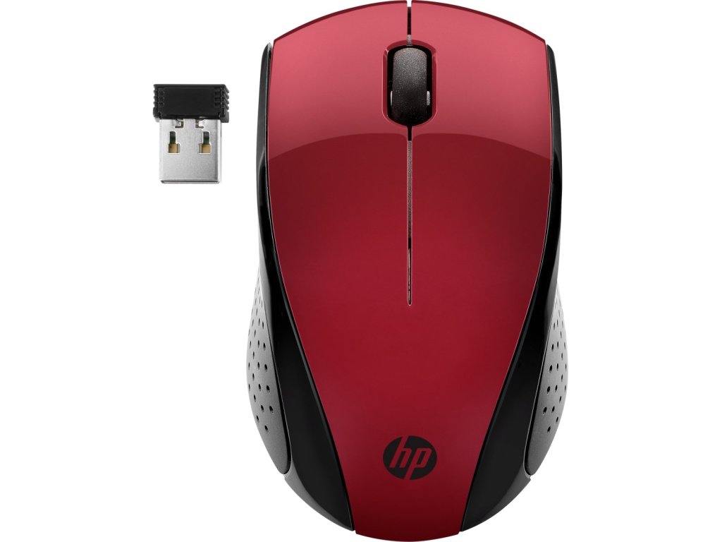 HP 220 Mouse wireless red (7KX10AA#ABB)