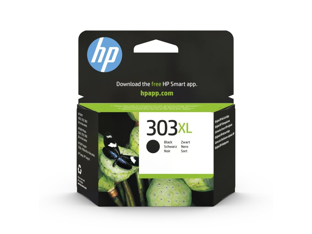 HP 303 černá náplň (T6N04AE#UUQ)