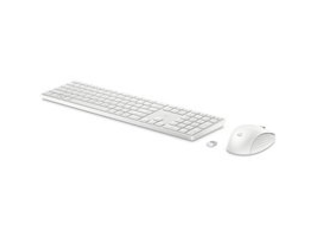 HP 655 Wireless Mouse and Keyboard CZ-SK White (860P8AA#BCM)