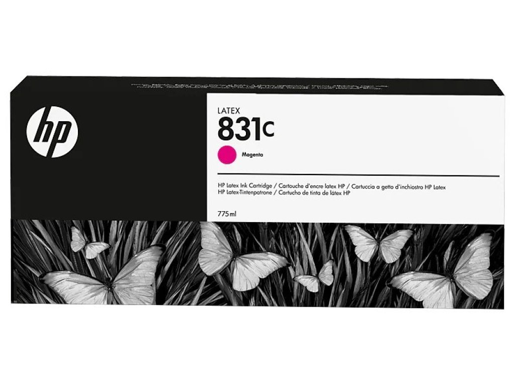 HP 831C inkoustová náplň purpurová (CZ696A)