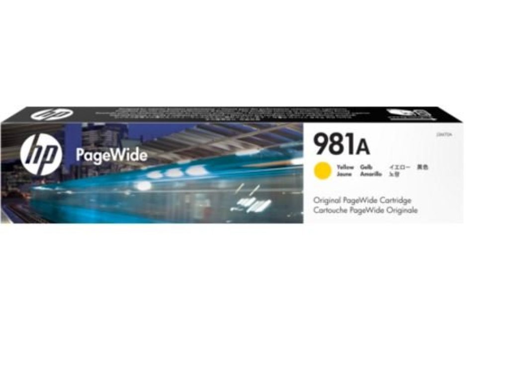 HP 981A - žlutá inkoustová kazeta (J3M70A)