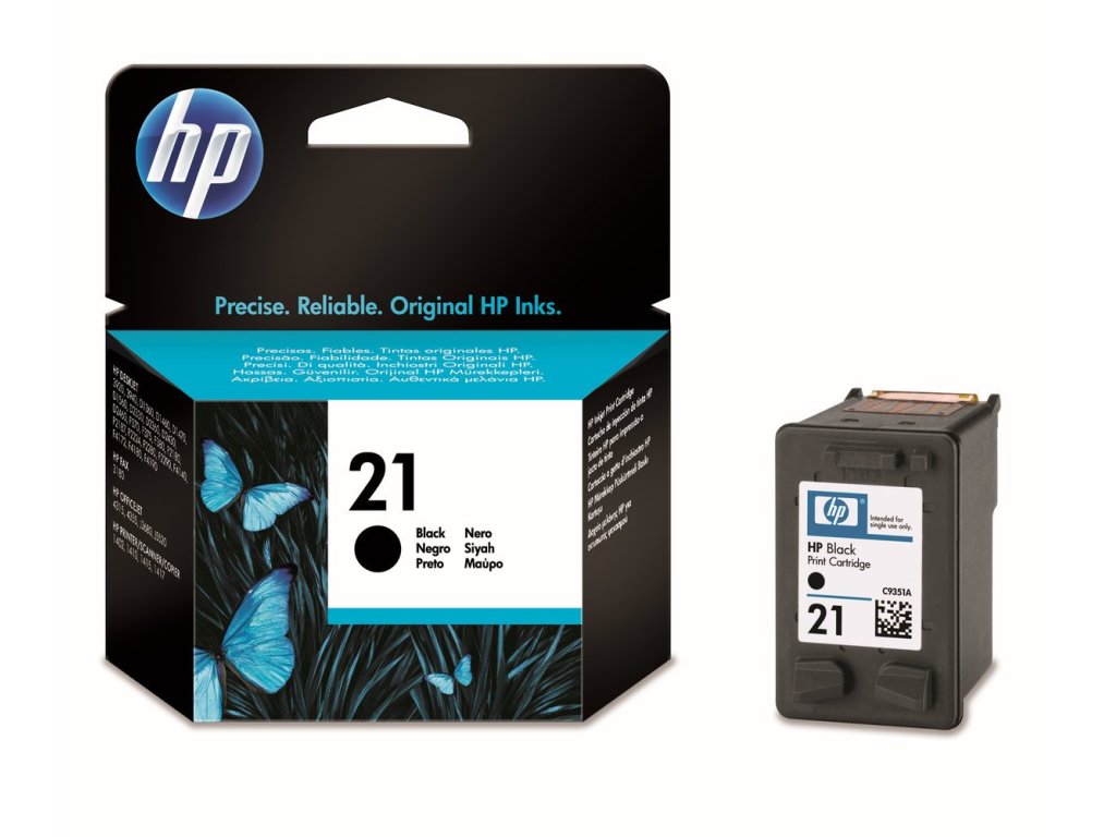 HP cartridge č. 21, black (C9351AE)