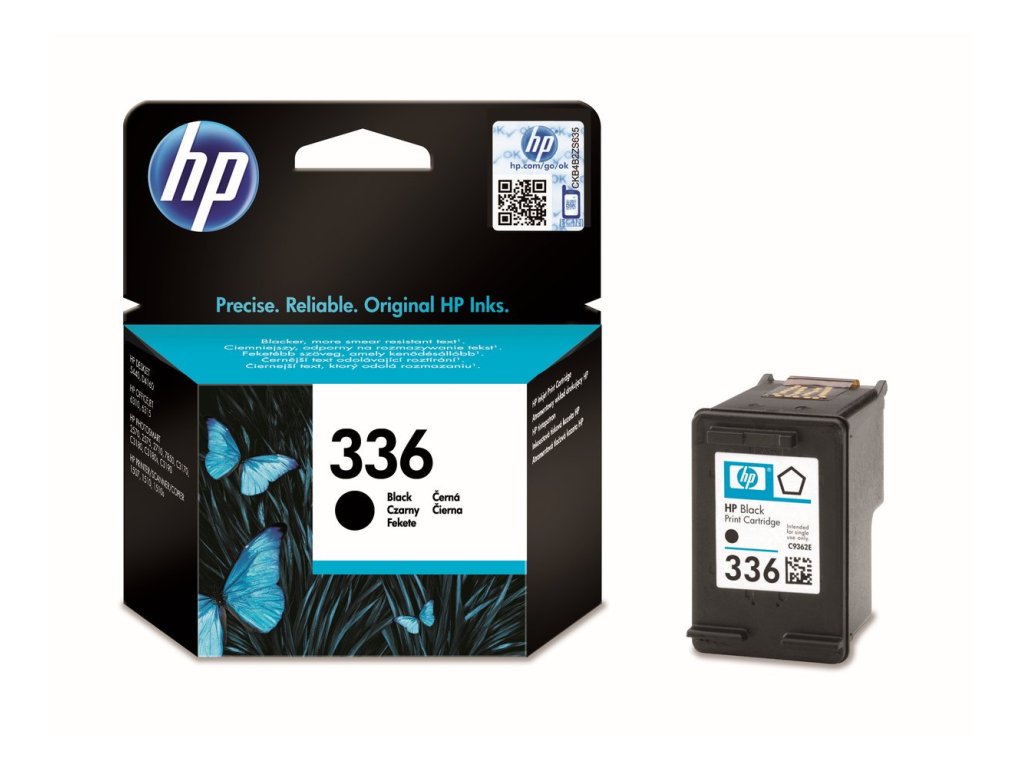 HP cartridge č. 336, black (C9362EE)