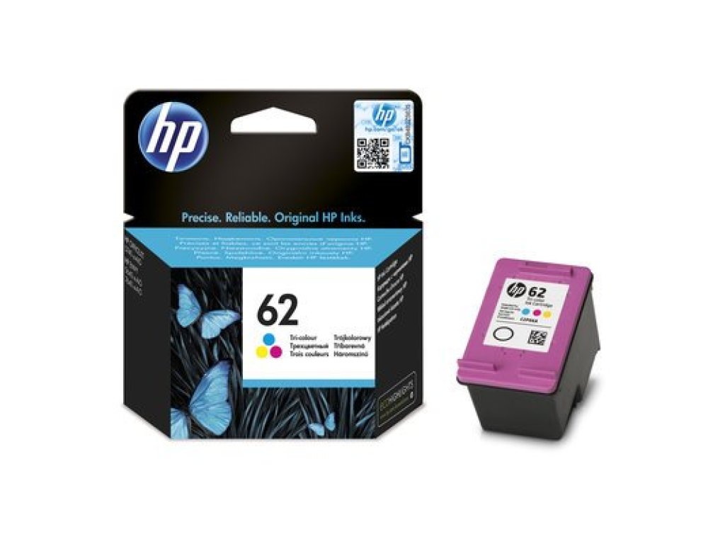 HP cartridge č. 62, CMY (C2P06AE)
