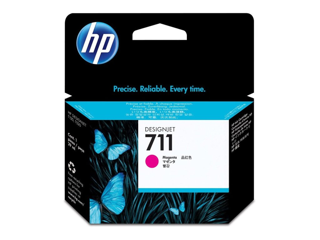 HP cartridge č. 711, magenta (CZ131A)