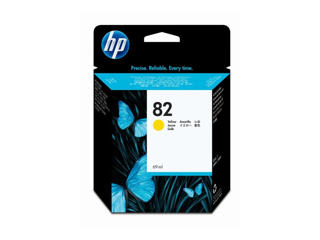 HP cartridge č. 82, yellow (C4913A)