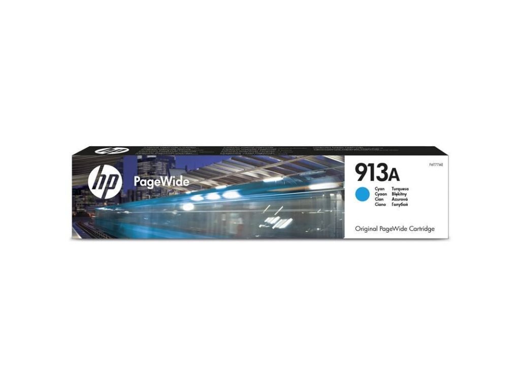 HP cartridge č. 913A, cyan (F6T77AE)