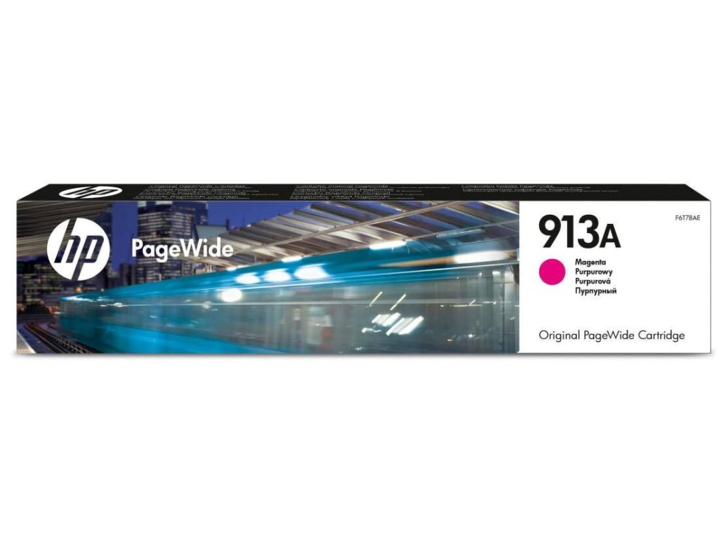 HP cartridge č. 913A, magenta (F6T78AE)