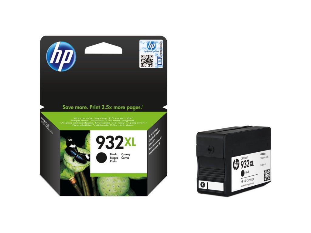HP cartridge č. 932XL, black (CN053AE)