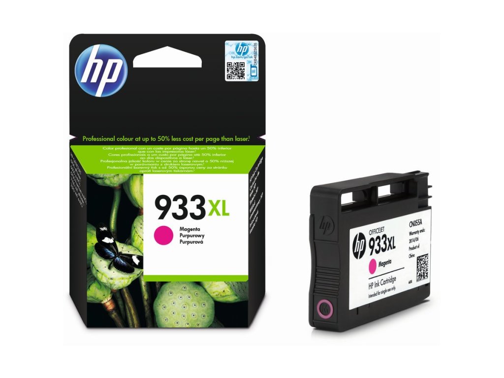 HP cartridge č. 933XL, magenta (CN055AE)