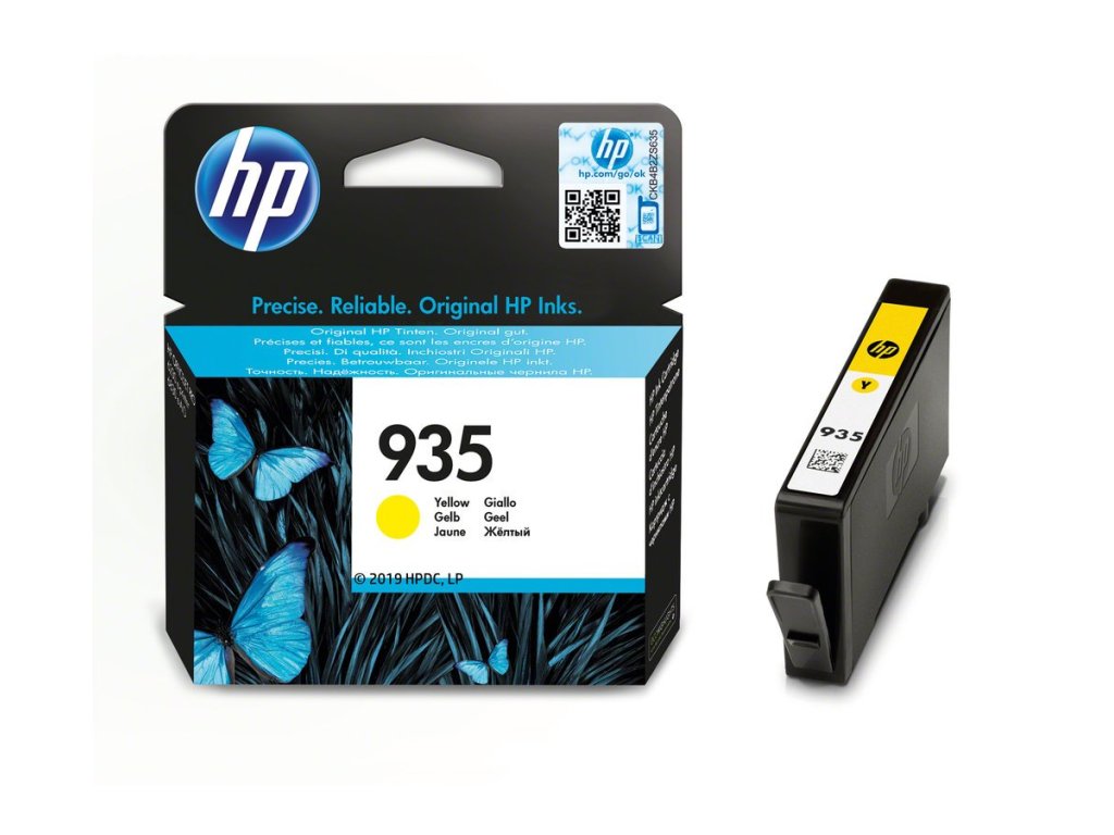 HP cartridge č. 935, yellow (C2P22AE)