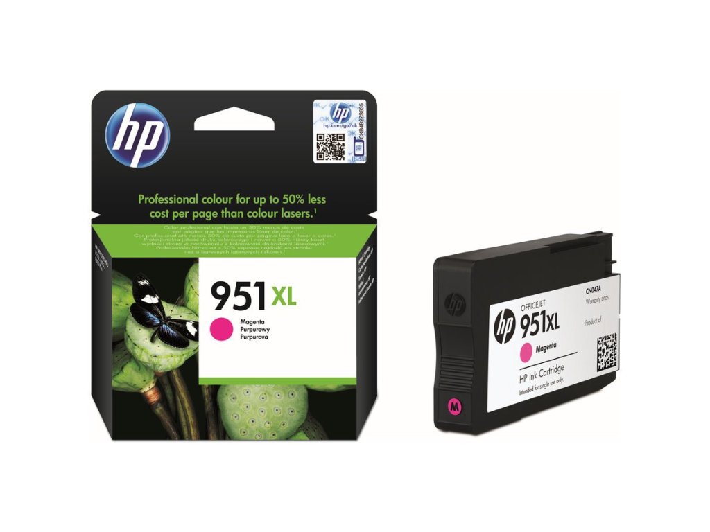 HP cartridge č. 951XL, magenta (CN047AE)