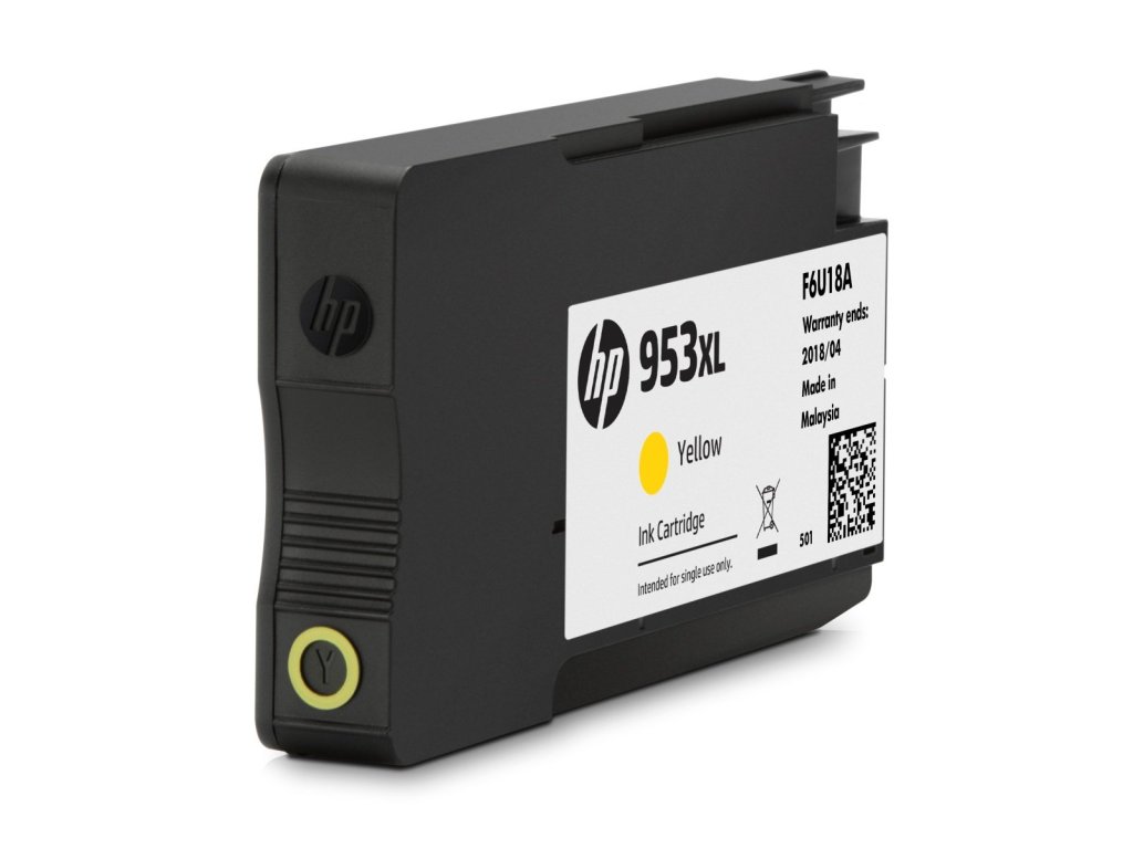HP cartridge č. 953XL, yellow (F6U18AE)