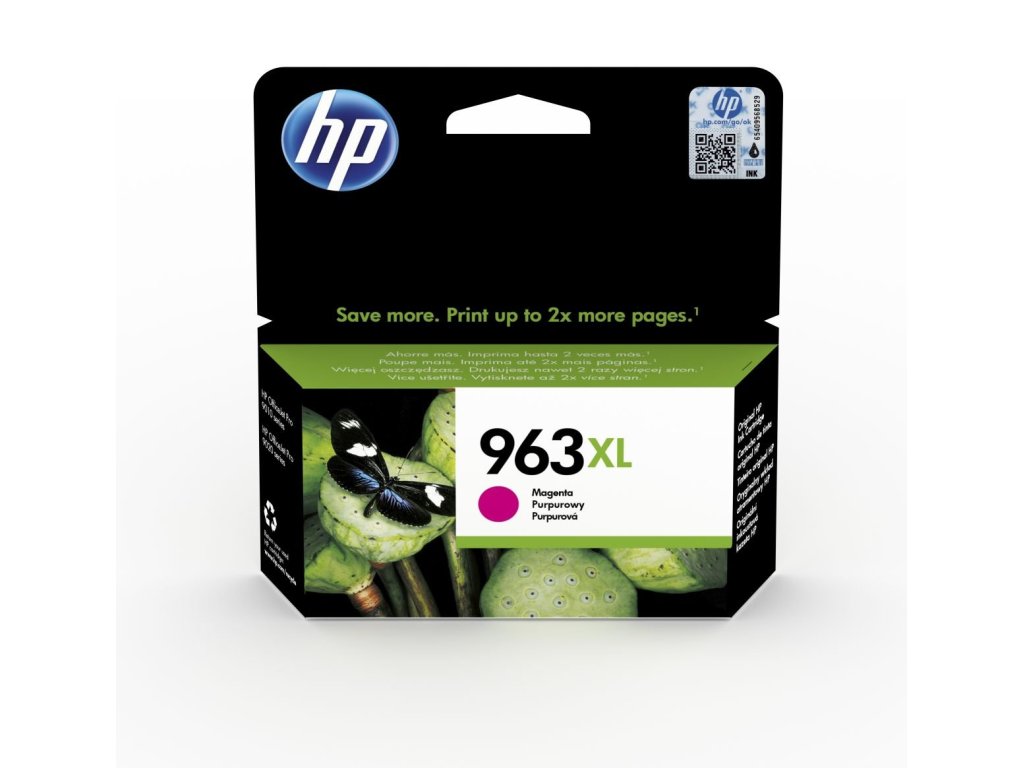 HP cartridge č. 963, magenta (3JA28AE)