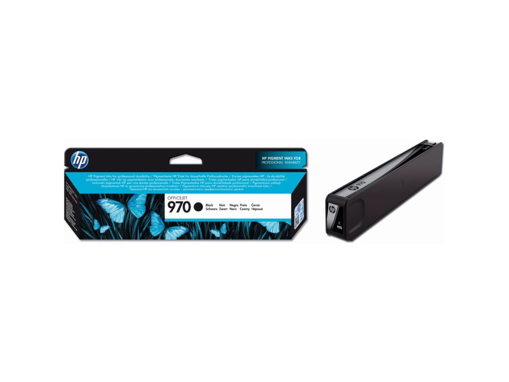 HP cartridge č. 970, black (CN621AE)