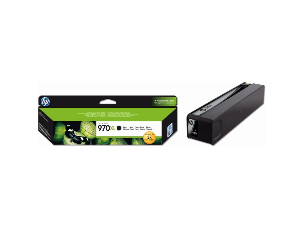HP cartridge č. 970XL, black (CN625AE)
