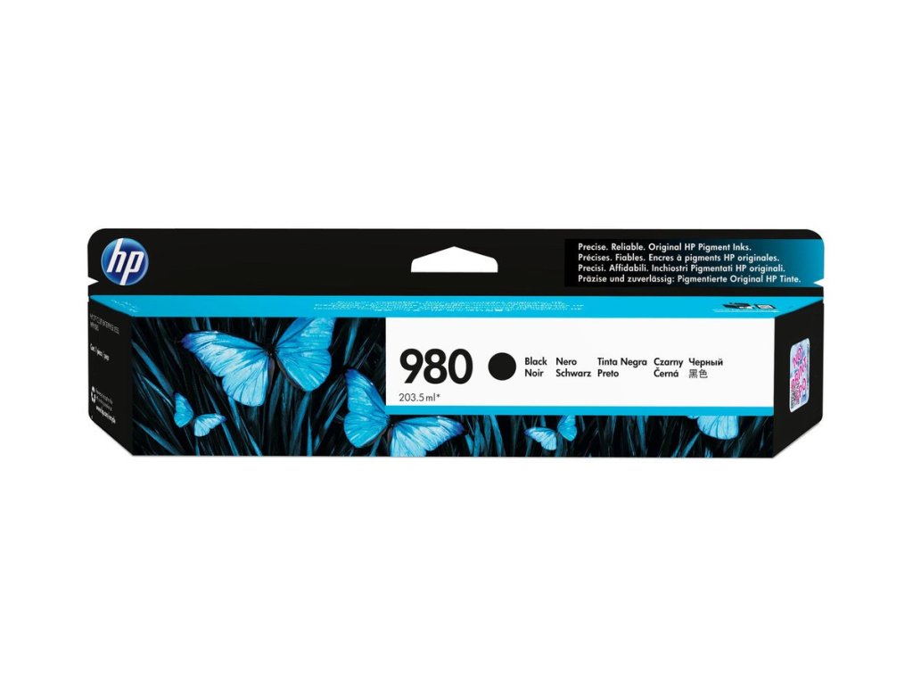 HP cartridge č. 980, black (D8J10A)