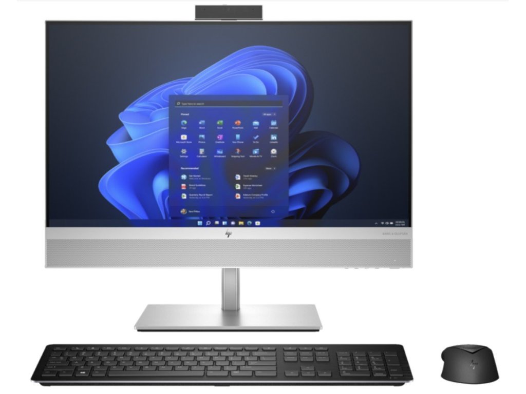 HP EliteOne 840 G9 - 23,8", i5-13500, 16GB RAM, 512GB SSD, UHD 770, Windows 11 Pro, Silver (7B123EA#BCM)