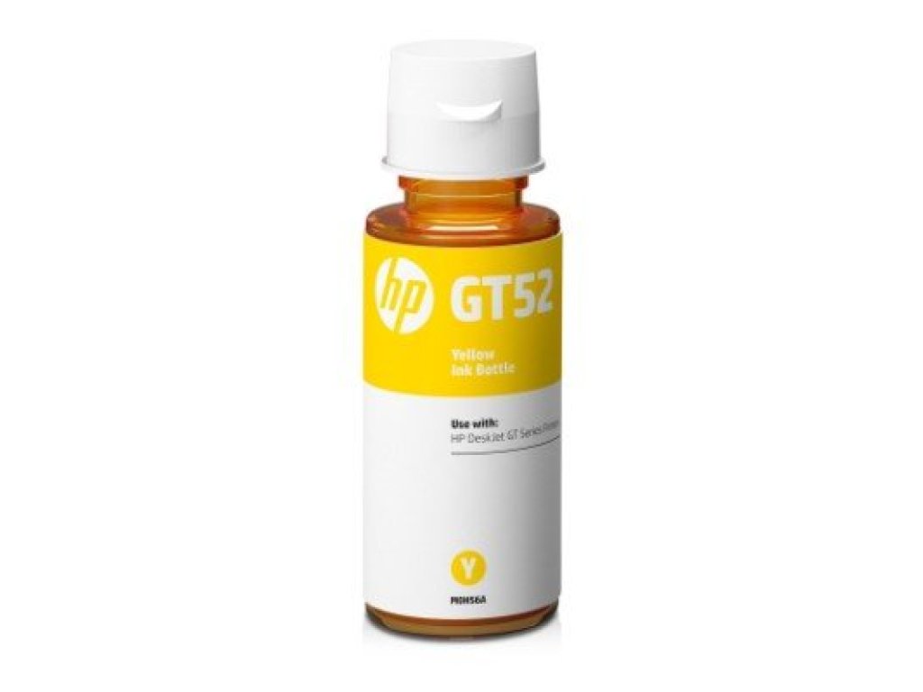 HP GT52 - žlutá lahvička s inkoustem (M0H56AE)