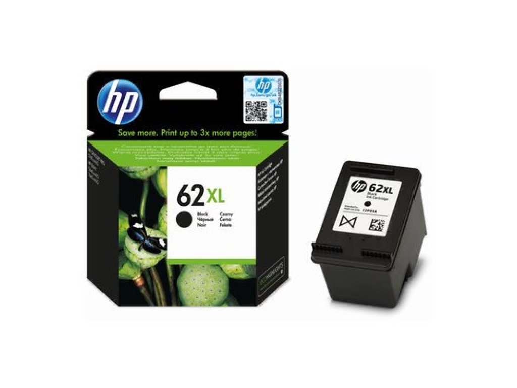 HP Ink Cartridge 62XL Black (C2P05AE)