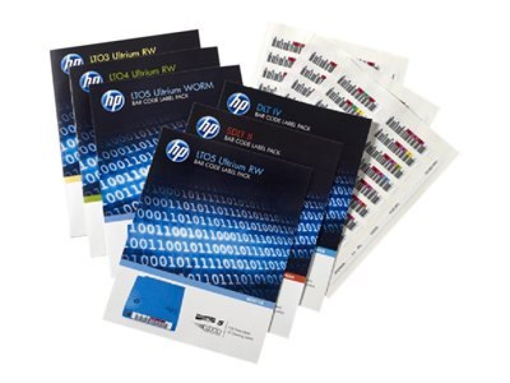 HP LTO-6 Ultrium RW Bar Code Label Pack (Q2013A)