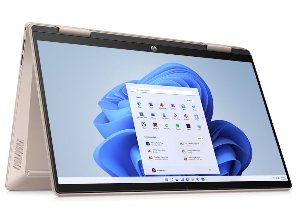 HP Pavilion x360 14-ek1011nc - 14" 1920x1080 FHD, i3-1315U, 8GB RAM, 512SSD, Intel UHD, W11 Home, růžový (A47N8EA#BCM)