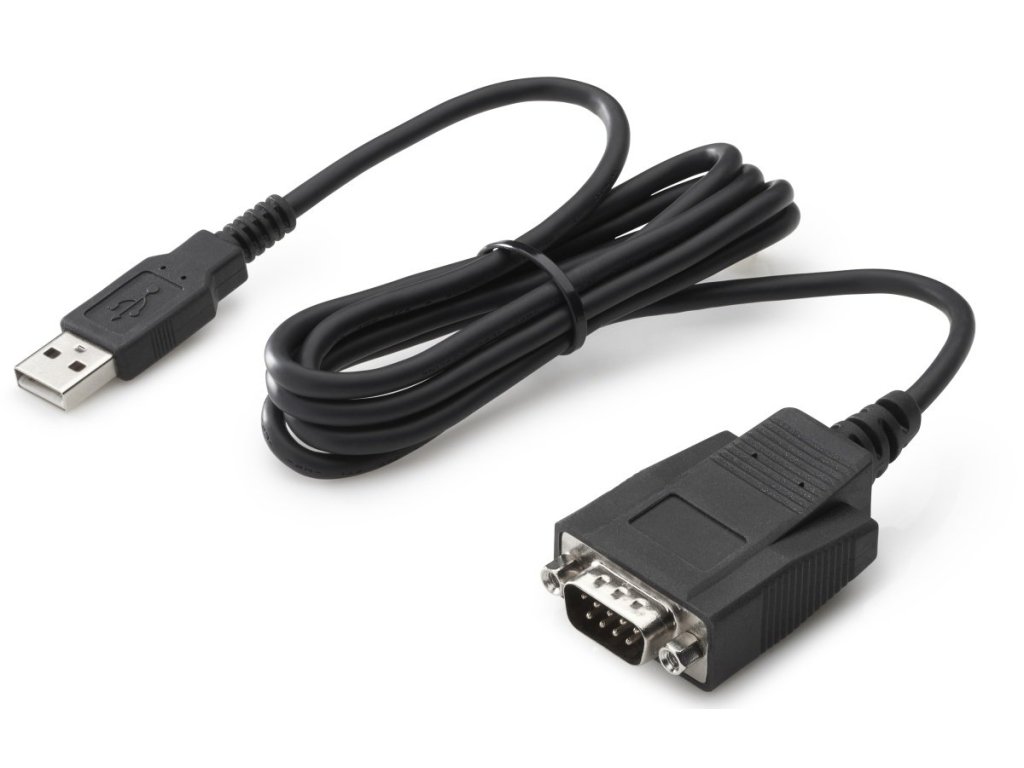 HP - Sériový adaptér - USB - RS-232 x 1 - cerná - pro HP Z1 G9; Elite 600 G9, 800 G9; EliteDesk 80X G8; Pro 400 G9; ProOne 440 G9