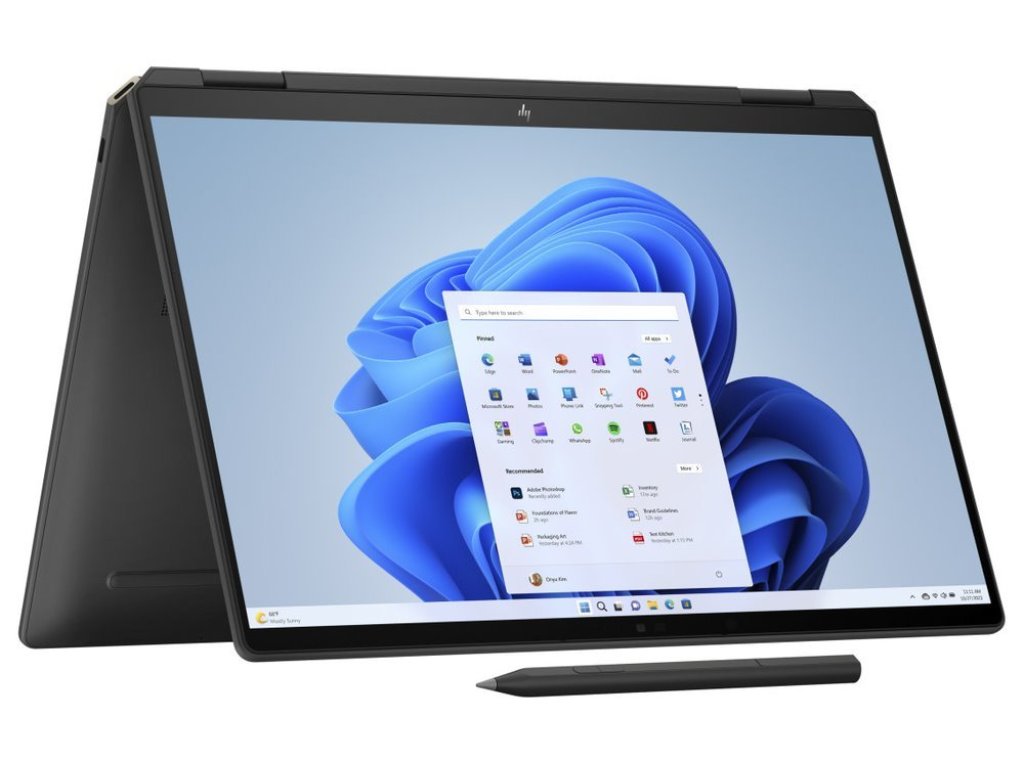 HP Spectre x360 14-eu0000nc - 14" 2880x1800 2.8K, Ultra 5-125H, 16GB RAM, 1TB SSD, Intel Arc, W11 Pro, černý (9V6N2EA#BCM)