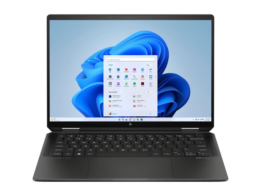 HP Spectre x360 14-eu0004nc - 14", U7-155H, 2880x1800, T, 32GB, 2TB SSD, Arc Xe, Windows 11 Pro, Black (9V6N4EA#BCM)