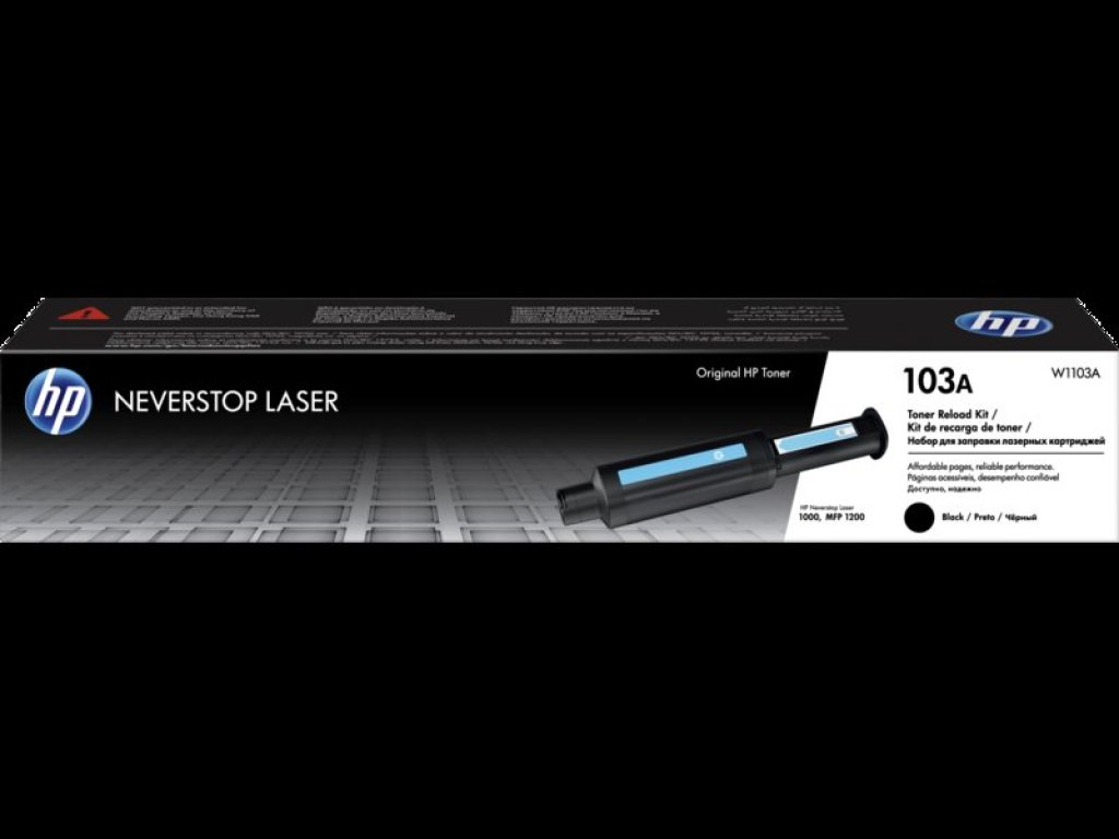 HP toner č. 103A, black (W1103A)