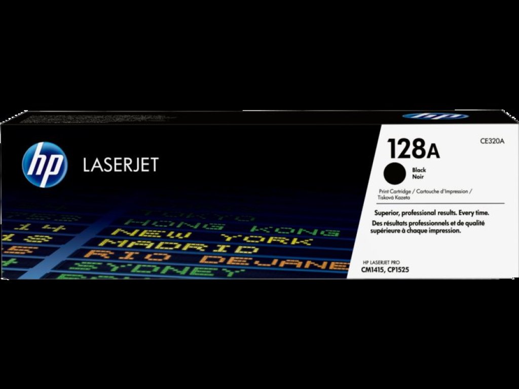 HP toner č. 128A, black (CE320A)