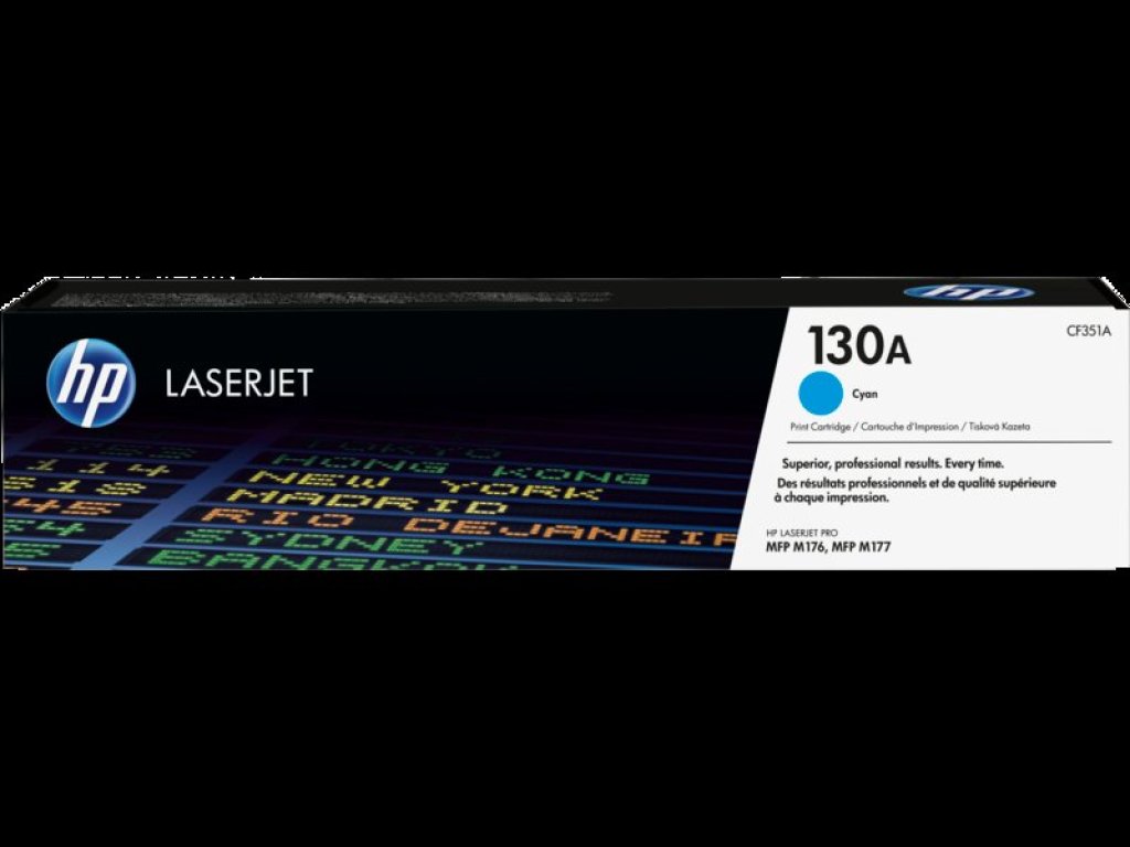 HP toner č. 130A, cyan (CF351A)