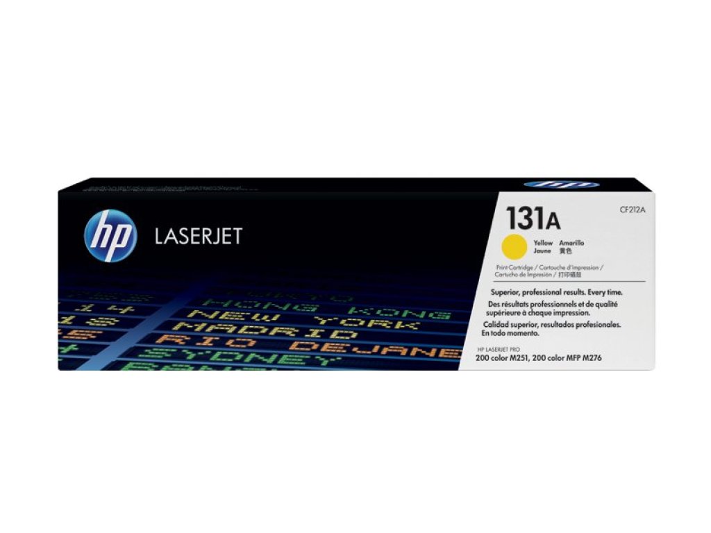 HP toner č. 131A, yellow (CF212A)