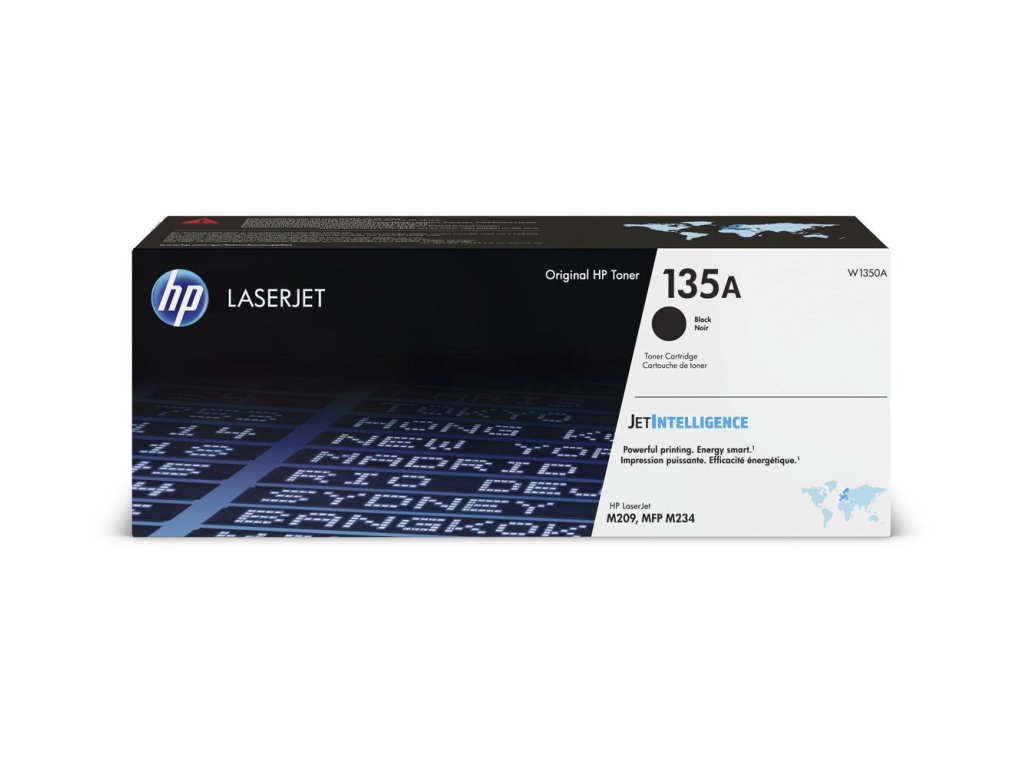 HP toner č. 135A, black (W1350A)