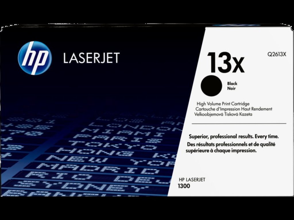 HP toner č. 13X, black (Q2613X)