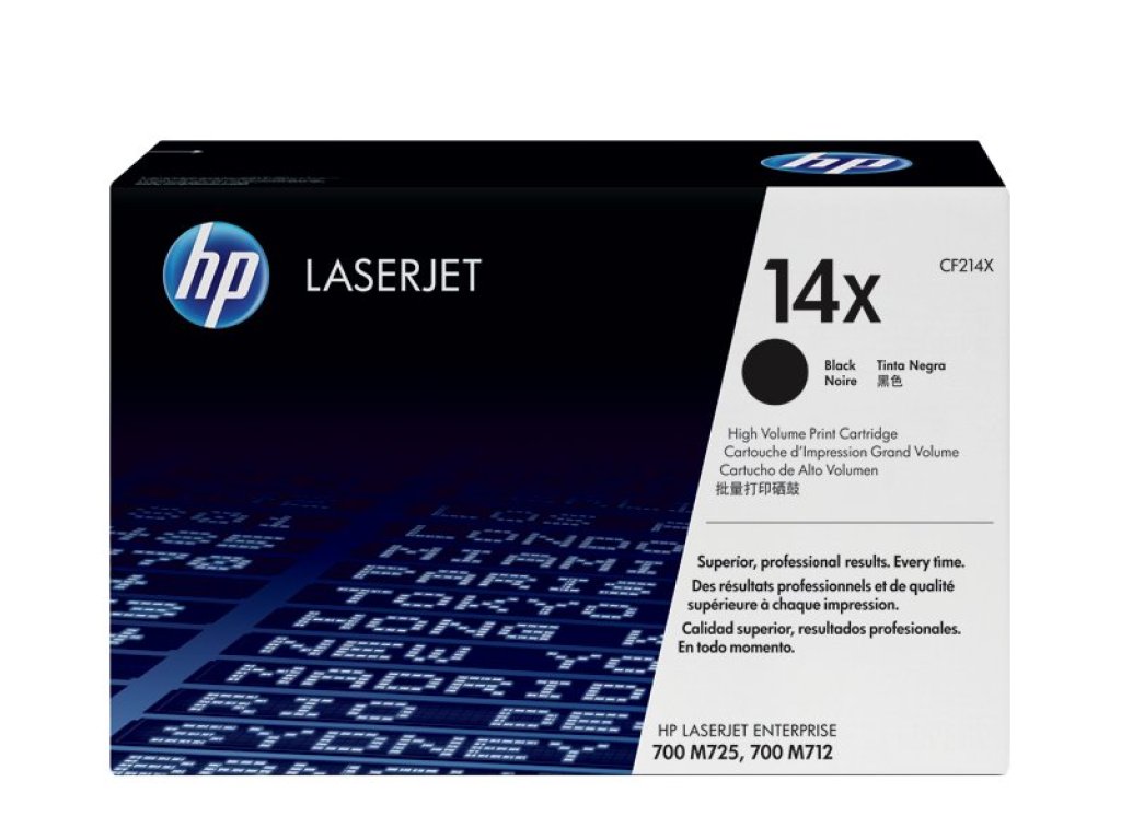 HP toner č. 14X, black (CF214X)