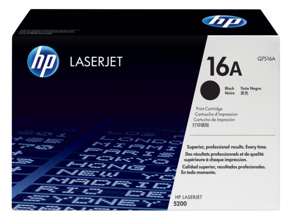 HP toner č. 16A, black (Q7516A)