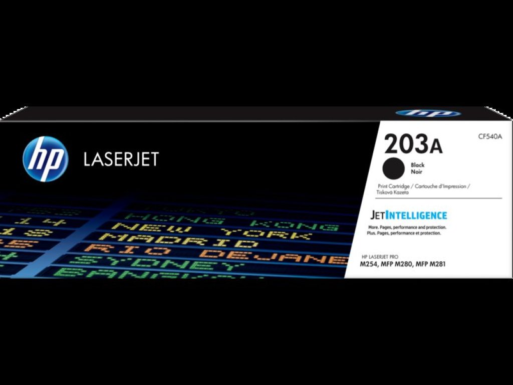 HP toner č. 203A, black (CF540A)