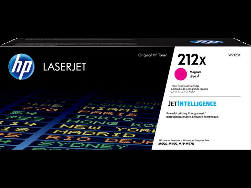 HP toner č. 212X, magenta (W2123X)