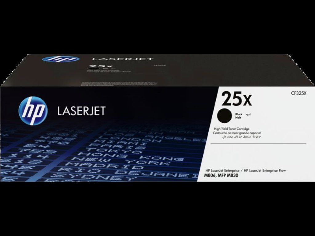 HP toner č. 25X, black (CF325X)