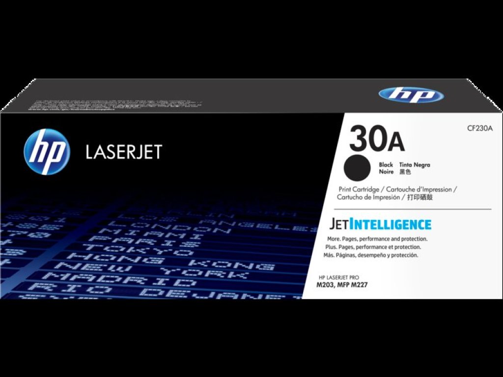 HP toner č. 30A, black (CF230A)
