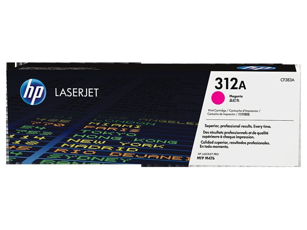 HP toner č. 312A, magenta (CF383A)